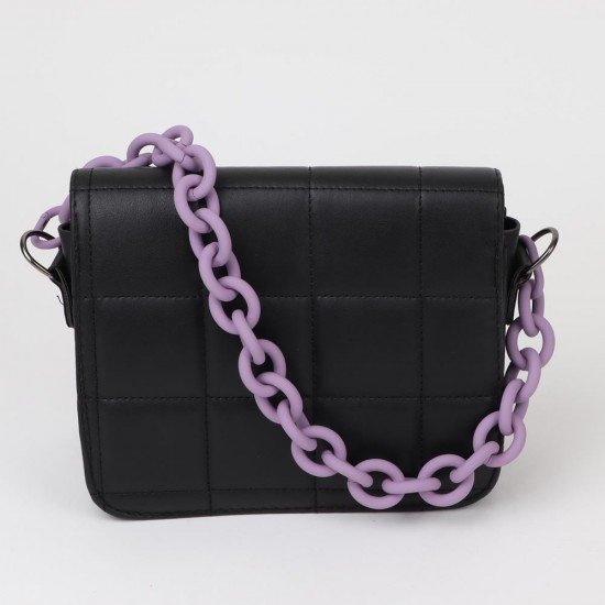 Handbag's Metal Chain Handle in Lilac Matt Finish (18.9") (More Colors)
