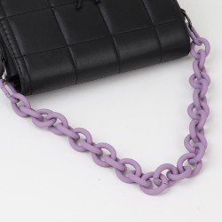 Handbag's Metal Chain Handle in Lilac Matt Finish (18.9") (More Colors)