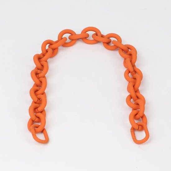 Handbag's Metal Chain Handle in Orange (18.9") (More Colors)