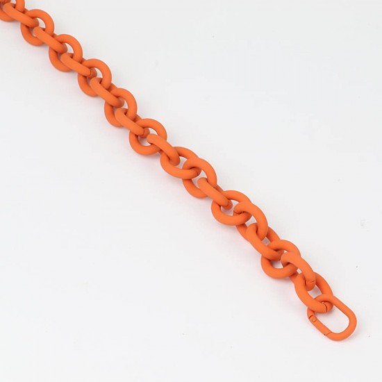 Handbag's Metal Chain Handle in Orange (18.9") (More Colors)