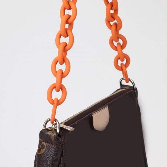 Handbag's Metal Chain Handle in Orange (18.9") (More Colors)