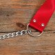 Replacement Chain Strap In Silver and Cherry Red Color For Shoulder and Crossbody Bags