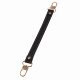 Leather Replacement Top Handle in Black for Designer Bags and LV NeoNoe ( ¾” Wide - 11.4” long)