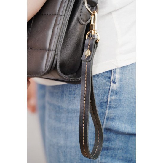 Replacement Leather Wristlet Strap for Clutches 