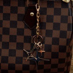 Pole Stars Handbag Charm in Light Gold