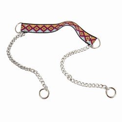 Replacement Chain Strap In Silver Color and Diamond Pattern For Shoulder and Crossbody Bags