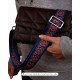 Replacement Guitar Style Strap In Navy Mandala Pattern