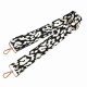 Replacement Guitar Style Strap In Dalmatian Pattern For Bags And Purses