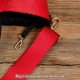 Replacement Guitar Style Strap In Cherry Red For Bags And Purses