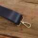 Replacement Guitar Style Strap In Dark Gray For Bags And Purses