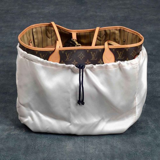 Satin Dust Cover in Champagne for Handbag and Totebags (More Colors)