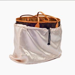 Satin Dust Cover in Champagne for Handbag and Totebags (More Colors)