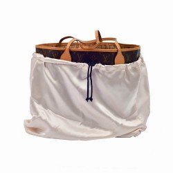 Satin Dust Cover in Champagne for Handbag and Totebags (More Colors)