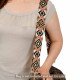 Replacement Guitar Style Strap In Seamless Pattern For Bags And Purses