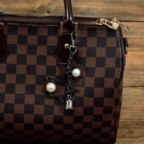 Stars and Pearl Handbag Charm