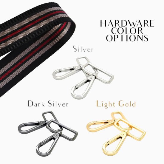 Replacement Guitar Style Striped Strap In 4 colors