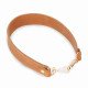 Hobo Style Orange Leather Strap and Top Handle Replacement for Designer Bags (19.6 in. Length / 1 in. wide)