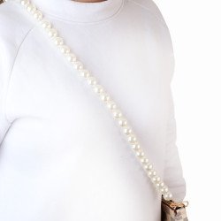 Pearl Chain Shoulder and Crossbody Bag Strap