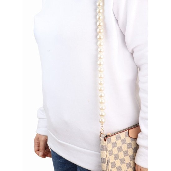 Pearl Chain Shoulder and Crossbody Bag Strap