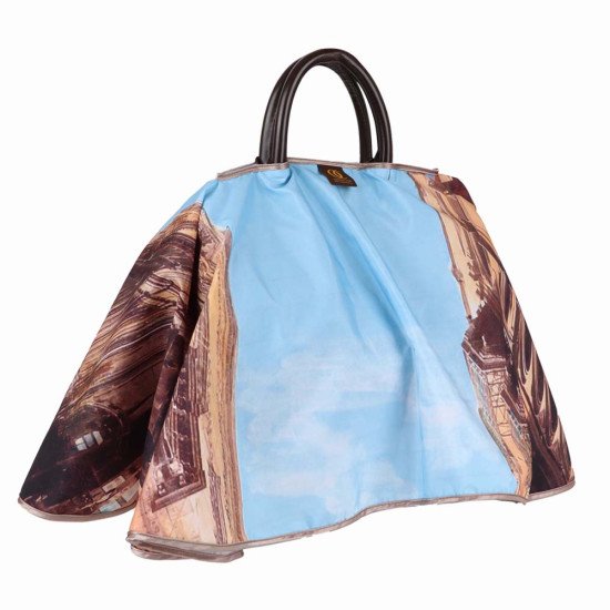 Bridge of Venice Theme Waterproof and Stylish Handbag Rain Coat for Designer Bags