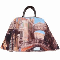 Bridge of Venice Theme Waterproof and Stylish Handbag Rain Coat for Designer Bags