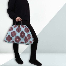 Blossoms with Blue Waterproof and Stylish Handbag Rain Coat for Designer Bags