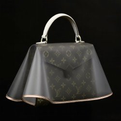 Rain Slicker For Designer Handbags, Tote Bags And Purses in Clear Color with Various Size Options