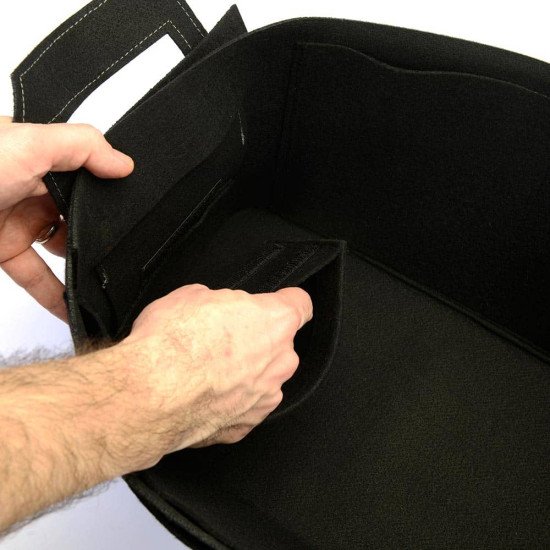 Foldable Organizer and Storage Basket with Handles (More colors) Foldable Organizer and Storage Basket with Handles (More colors)