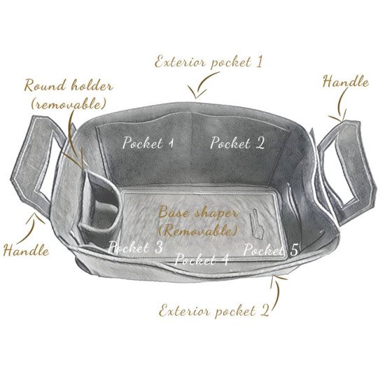 Foldable Organizer and Storage Basket with Handles (More colors) Foldable Organizer and Storage Basket with Handles (More colors)