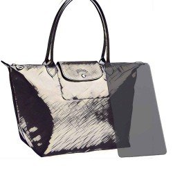 Longchamp Le Pliage Acrylic Bag Base Shaper, Bag Bottom Shaper Longchamp Le Pliage Acrylic Bag Base Shaper, Bag Bottom Shaper