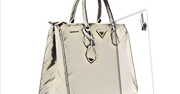 Prada Grey Saffiano Leather Double Zip Large Tote Bag BN1786