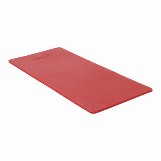 Keepall 45 Leather Bag Base Shaper in Cherry Red, Luggage Bag Bottom Shaper