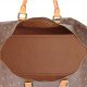 Keepall 60 Leather Bag Base Shaper in Brown, Luggage Bag Bottom Shaper