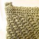 Handcrafted Eco-Chic Khaki Crochet Shoulder Crossbody Bag