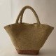 Handcrafted Straw Tote Bag in Natural Paper Yarn