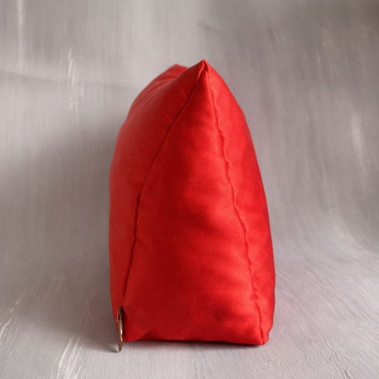 Satin Pillow Luxury Bag Shaper For Louis Vuitton Alma PM in Red
