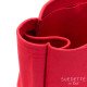 Di.or Book Tote Suedette Regular Style Leather Handbag Organizer (Red) (More Colors Available)