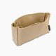 Di.or Book Tote Suedette Singular Style Leather Handbag Organizer (Beige) (More Colors Available)