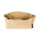 Di.or Book Tote Suedette Singular Style Leather Handbag Organizer (Beige) (More Colors Available)