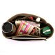 Bag and Purse Organizer with Regular Style for Deauville Canvas Large and Medium