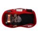 Felt Handbag Organizer without Round Holders in Red - Size: 58 / 18 / 24 cm