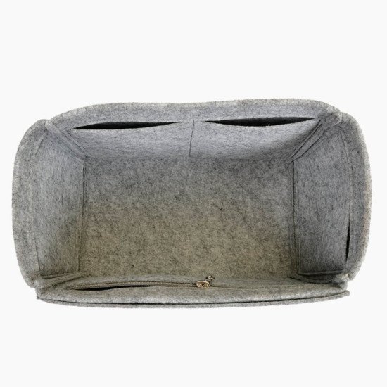 Handbag Organizer with Interior Zipped Pocket for Totes Day Tote