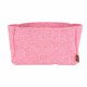 Cotton Canvas Bag and Purse Organizer in Light Pink for LV Iena MM