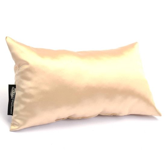Satin Pillow Luxury Bag Shaper in Medium-Size For Designer Bags (Champagne) - More colors available Satin Pillow Luxury Bag Shaper in Medium-Size For Designer Bags (Champagne) - More colors available