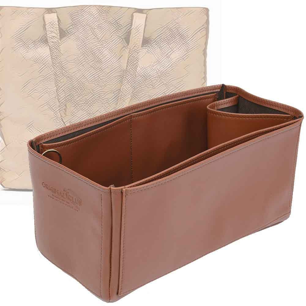 vegan leather tote with zipper