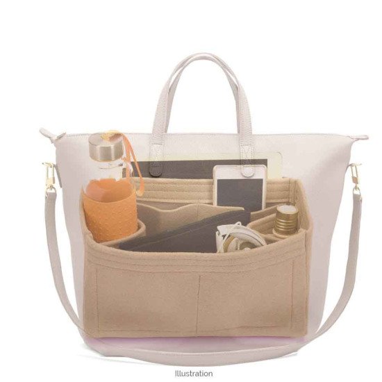 Bag and Purse Organizer with Regular Style for Cuyana Oversized Carryall Tote