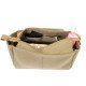 Bag and Purse Organizer with Zipper Top Style for Cuyana Classic Structured Leather Tote (More colors available)