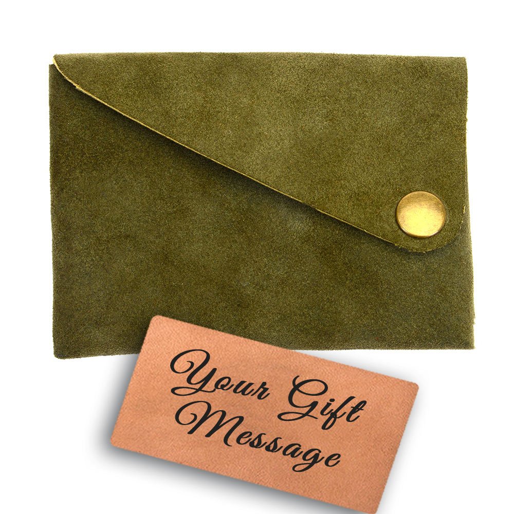 genuine suede leather