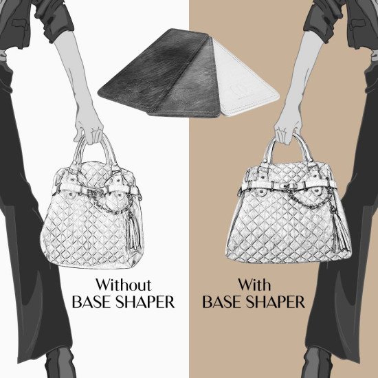 Medium Antigona Leather Bag Base Shaper, Bag Bottom Shaper