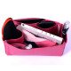 Victoria II 35 Vegan Leather Handbag Organizer in Fuchsia Color